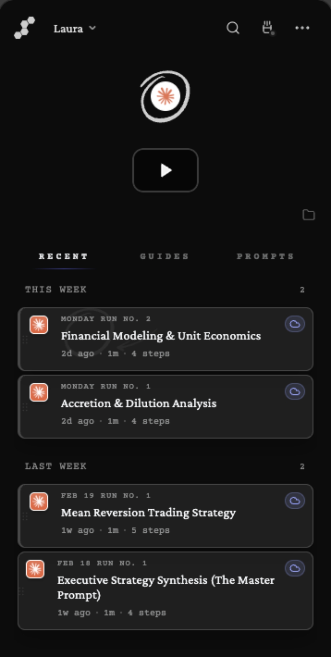 Ascend browser extension sidepanel showing live capture of prompts and responses